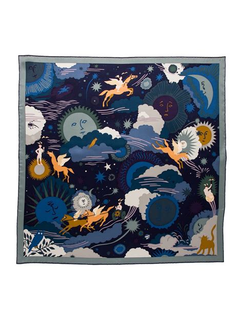 Hermès Au Royaume d'Helios Silk Scarf w/ Tags.